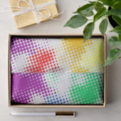 任意ハーフトーンの多彩な背景 薄葉紙 (ギフト)