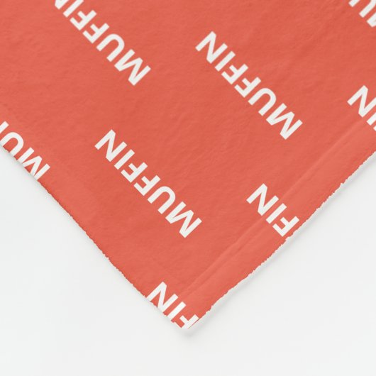 任意パーソナライズされたの色の猫の名前 フリースブランケット (角)