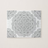 任意一流のおもしろいを着色している曼荼羅010617の大人 ジグソーパズル (横)