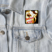 任意俳優のバッジ。 (awesomenessの) 缶バッジ (インサイチュ)