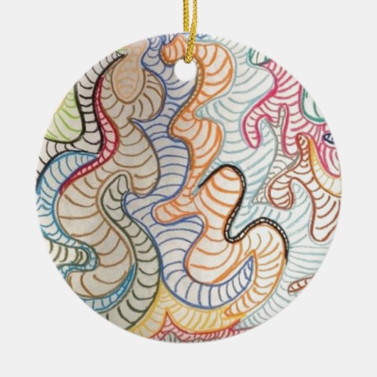 任意別のもの セラミックオーナメント (正面)