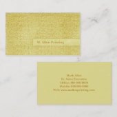 任意手紙 名刺 (正面/裏面)