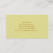 任意手紙 名刺 (裏面)