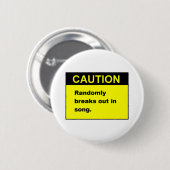 任意歌 缶バッジ (正面&裏面)