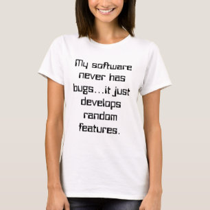 任意特徴、女性Tシャツ Tシャツ