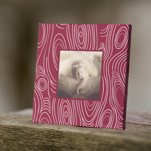 任意素朴の色のヴィンテージモダン木目アート キャンバスプリント