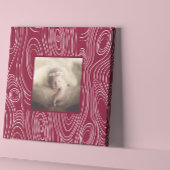 任意素朴の色のヴィンテージモダン木目アート キャンバスプリント