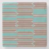 任意転位の石造りの大理石のコースター ストーンコースター (正面)