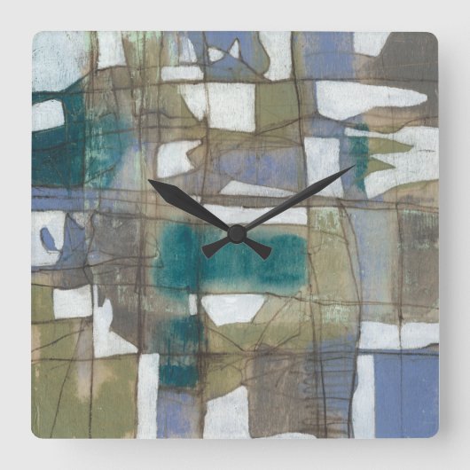 任意選択I スクエア壁時計 (正面)