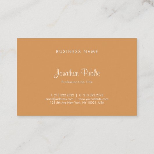 企エレガント業モダン芸術的のシンプルトレンディー 名刺 (裏面)