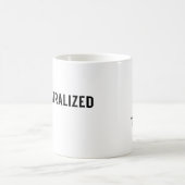 企業における分散型思考 コーヒーマグカップ (中央)