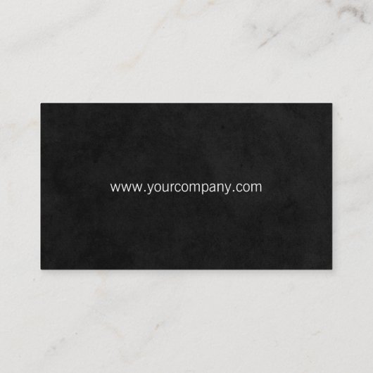 企業のお洒落 名刺 (裏面)