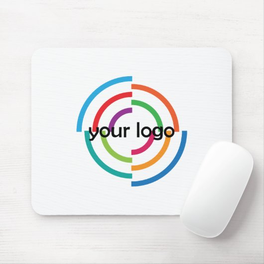 企業のなあなたのロゴのカスタムな会社ビジネスを加えて下さい マウスパッド (マウス)