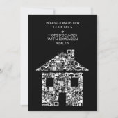 企業のなイベントのカクテルパーティーDIYの招待状 招待状 (正面)