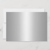 企業のなクリスマス・パーティ 招待状 (裏面)