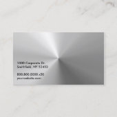 企業のなコンサルタントをきれいにして下さい 名刺 (裏面)