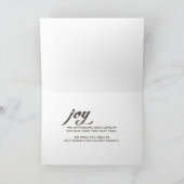 企業のなサンフランシスコの休日カード シーズンカード (内部)