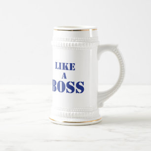 企業のなボス ビールジョッキ