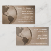 企業のな商業のアメリカ大陸の全体的な枝 名刺 (正面/裏面)