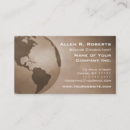 企業のな商業のアメリカ大陸の全体的な枝 名刺