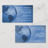 企業のな商業のアメリカ大陸の全体的な枝 名刺 (正面/裏面)