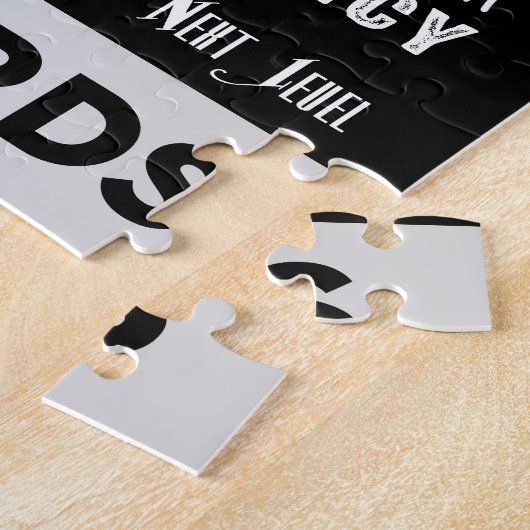 企業のな専門語ビジネス専門語のタイポグラフィの芸術 ジグソーパズル (側面)