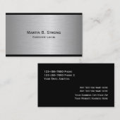 企業のな連絡の名刺 名刺 (正面/裏面)