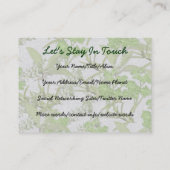 企業のな食糧無し 名刺 (裏面)