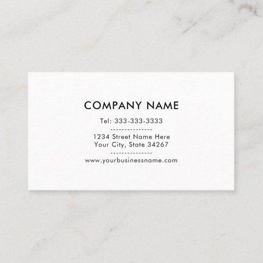 企業のな飲み物のバウチァ|の会社のロゴの広告宣伝 名刺 (裏面)