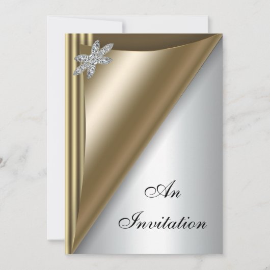 企業のイベントクライアントの評価企業の 招待状 (正面)