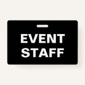 企業のイベント バッジ (正面)