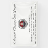 企業のイベント 横断幕 (縦)