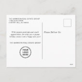 企業のエレガントJoy Water Color シーズンポストカード (裏面)