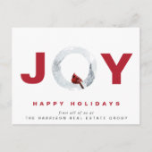 企業のエレガントJoy Water Color シーズンポストカード (正面)