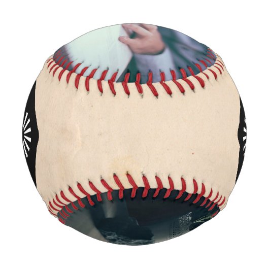 企業のギフトアイディアユニークパーソナライズされた 野球ボール (裏面)