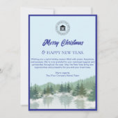 企業のクリスマスと年賀状2026 シーズンカード (正面)