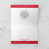 企業のクリスマスカード：: lapel 6L シーズンカード (内部)