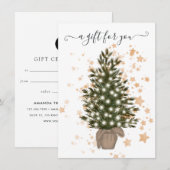 企業のクリスマスツリー (正面/裏面)