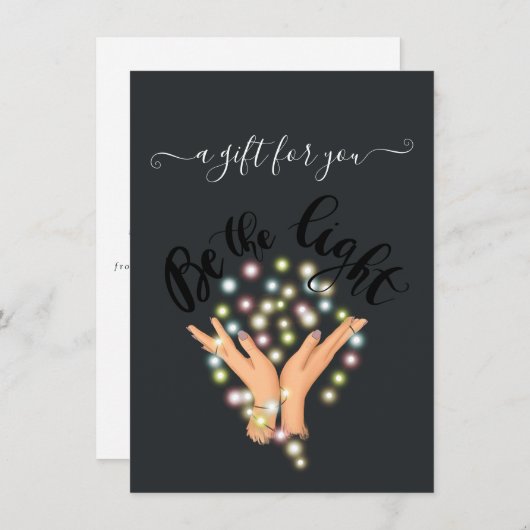 企業のクリスマス券 (正面/裏面)