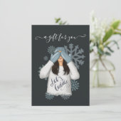 企業のクリスマス券 (スタンド正面)