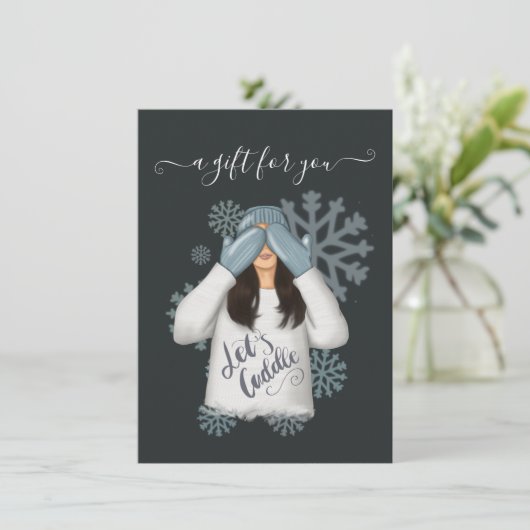 企業のクリスマス券 (スタンド正面)