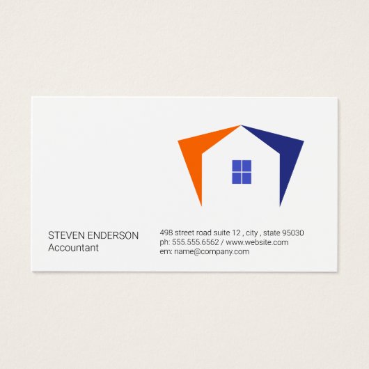 企業のスタイル |ホームアイコン |実在財産 (正面)