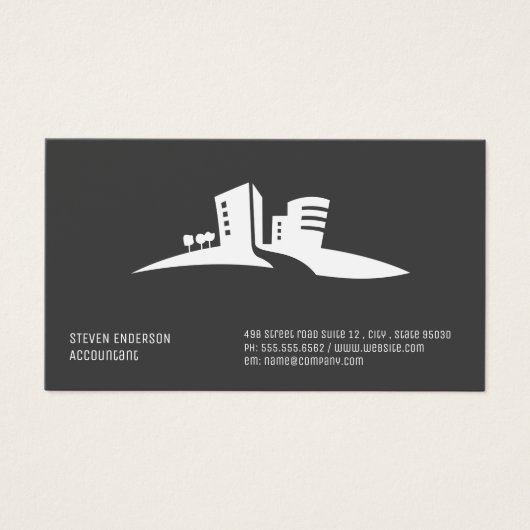 企業のスタイル |建物アイコン (正面)