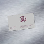 企業のスタイル |建物アイコン マグネット名刺 (インサイチュ)