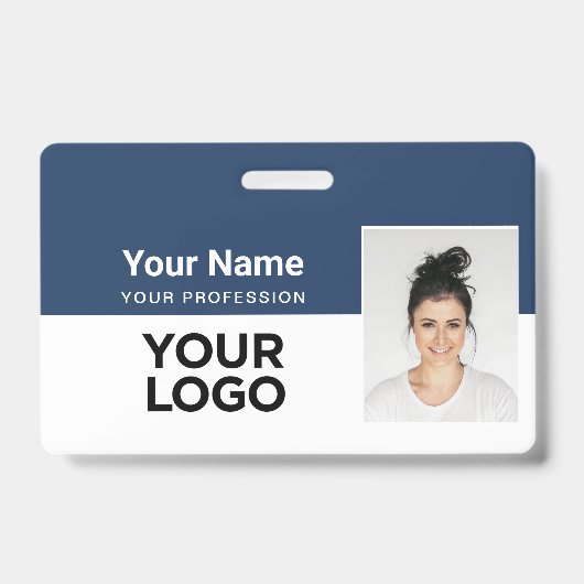 企業のセキュリティID名タグ従業員 バッジ (正面)