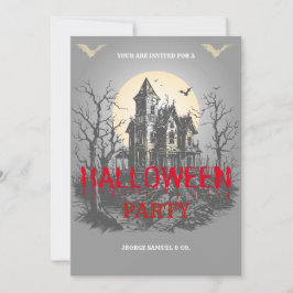 企業のハローウィンパーティ招待状 | カスタムロゴ 招待状