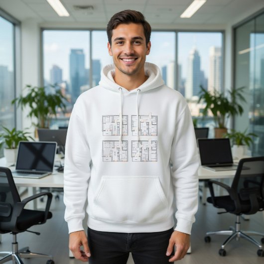 企業のフード付きスウェットシャツ パーカ