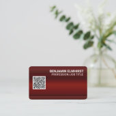 企業のプロフェッショナルクレジットカードスタイルモダン 名刺 (スタンド正面)