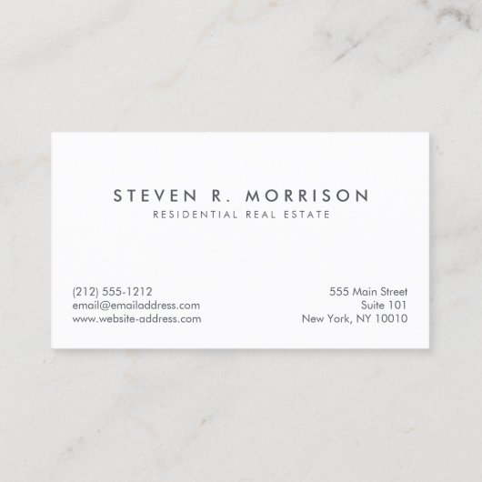 企業のプロフェッショナル様式化モノグラムグリーン 名刺 (裏面)