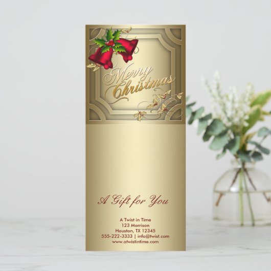 企業の休暇中の贈与証書 (スタンド正面)